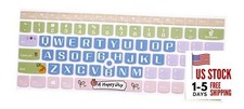 Silicone Keyboard Cover for Lenovo ThinkPad L390 L460 L470 L480 14", Happy Day