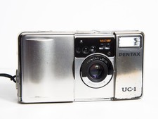 Pentax Espio Mini UC-1 Point and Shoot Film Camera w/ Battery - TESTED
