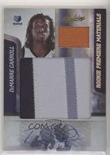 2009 Absolute Memorabilia Rookie Premiere Materials 2/5 DeMarre Carroll Auto 2b6