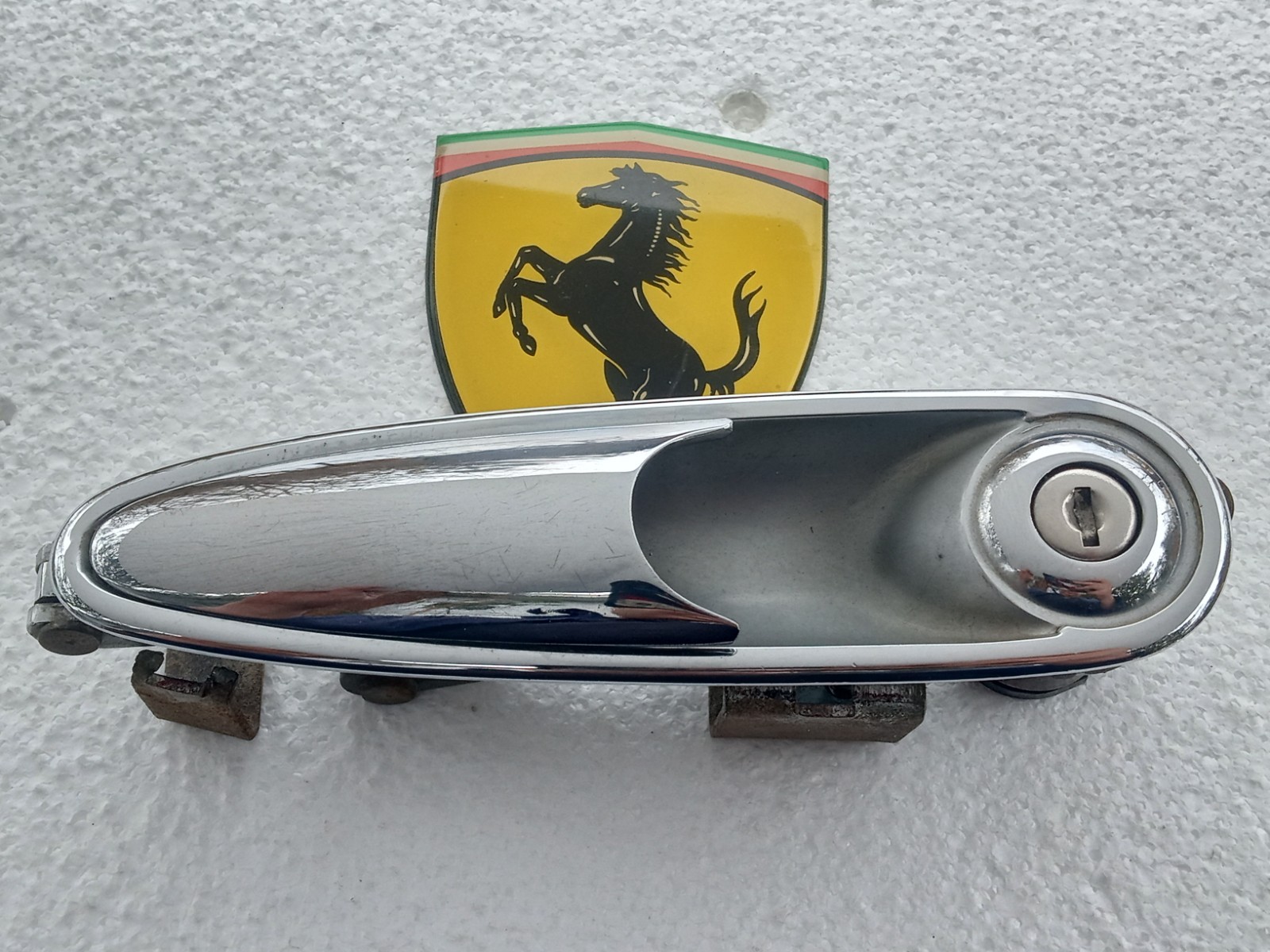 Ferrari 365 Exterior Door Release Lever Handle_253-30-750-09_257-30-750-02_400