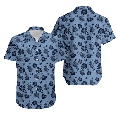Basketball Player Hawaiian Shirt Mens Aloha Beach Top