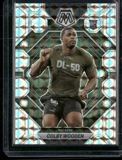 2023 Panini Mosaic #303 Colby Wooden Mosaic