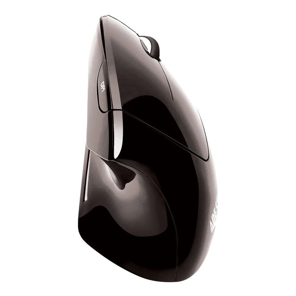 Adesso IMOUSEE10 Right Hand Wireless Vertical Ergonomic USB Mouse - Black New - Image 2 of 4