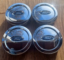 Ford Expedition Center Cap Set Of 4 Chrome 2003-2006 Part 6l14 1a096 Cc