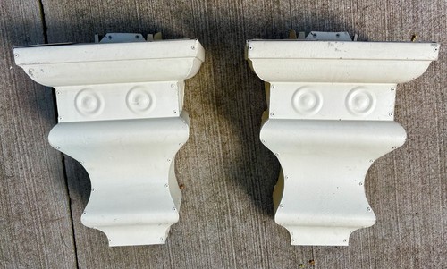 Gutter Downspout Decorative Connector - Aluminum