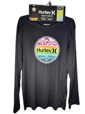 Boys Hurley Youth Upf 50 Swim Top Sizes Available 14/16, 10/12 ,7/8,5/6,4