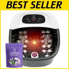 Foot Spa Bath Massager - Bubbles & Vibration