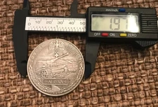 LARGE 1942 GERMAN BATTLE OF TOBRUK AFRICA  WWII COMMEMORATIVE COIN