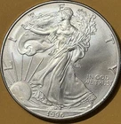1996 $1 American Silver Eagle Dollar Bullion .999 fine silver key date & low pop