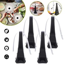 4 pcs Fly Fans for Tables Flies Fan Repellent Fans Spinner Food Fans for Camping