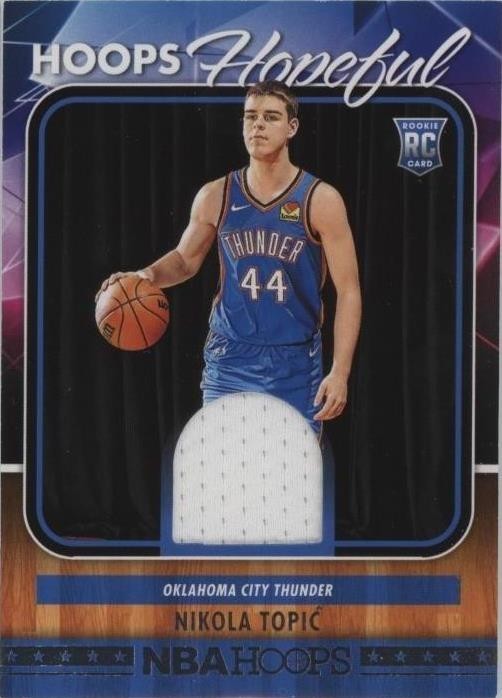 2024-25 Panini Nba Hoops - Hoops Hopeful Memorabilia Nikola Topic