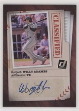 2020 Panini Donruss Classified Signatures Willy Adames #CLS-WA Auto v6p