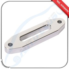 4.8 Aluminium Hawse Fairlead For Synthetic Rope Winch 4500lbs Silver 4.8 Aluminium Hawse Fairlead For Synthetic Rope Winch 4500lbs Silver