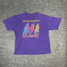 1993 Single Stitch VTG Kentucky Derby Festival Vintage T Shirt Horse Racing