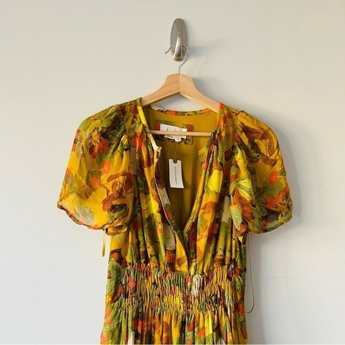New Anthropologie The Somerset Maxi Dress: Chiffon Edition - Picture 3 of 8