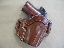 Azula Gun Holsters Rock Island Baby Rock 380 Owb Leather 2 Slot Molded Pancake
