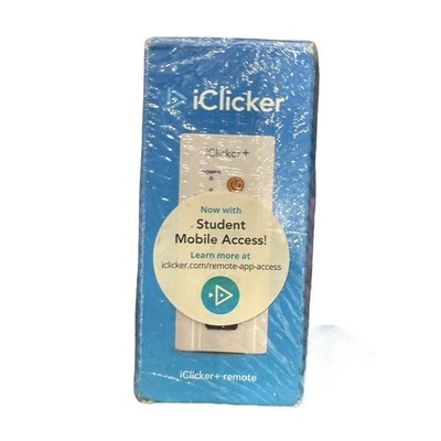 iClicker + Plus Student Response Remote Control Classroom Remote RLR15 (SEALED)