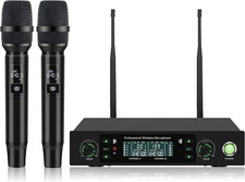 Wireless Mic System 2.4G Long Range 40H Professional