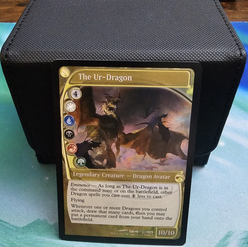The Ur-Dragon MTG Commander Deck EDH Dragon Tribal Five Color Ramp Dragons