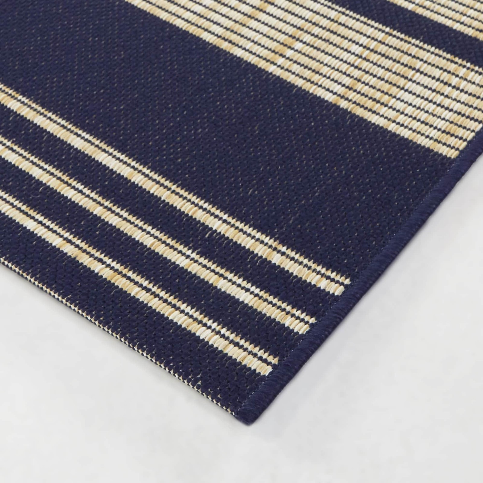 Marvin Striped Patio Rug for Outdoor Decor