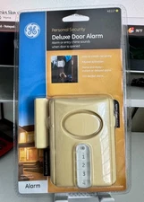 GE Personal Home Office Security Deluxe Door Alarm Wireless Chime Keypad 120db