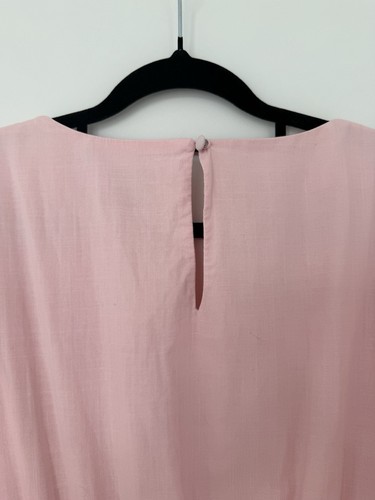 AJE DRESS Unending Pink Mini Size 10/US 8/M Tiered Ruffle - Picture 11 of 13