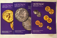 Heritage Auctions World & Ancient Coins Auction Catalogs Aug 25-28 2022 Lot of 3