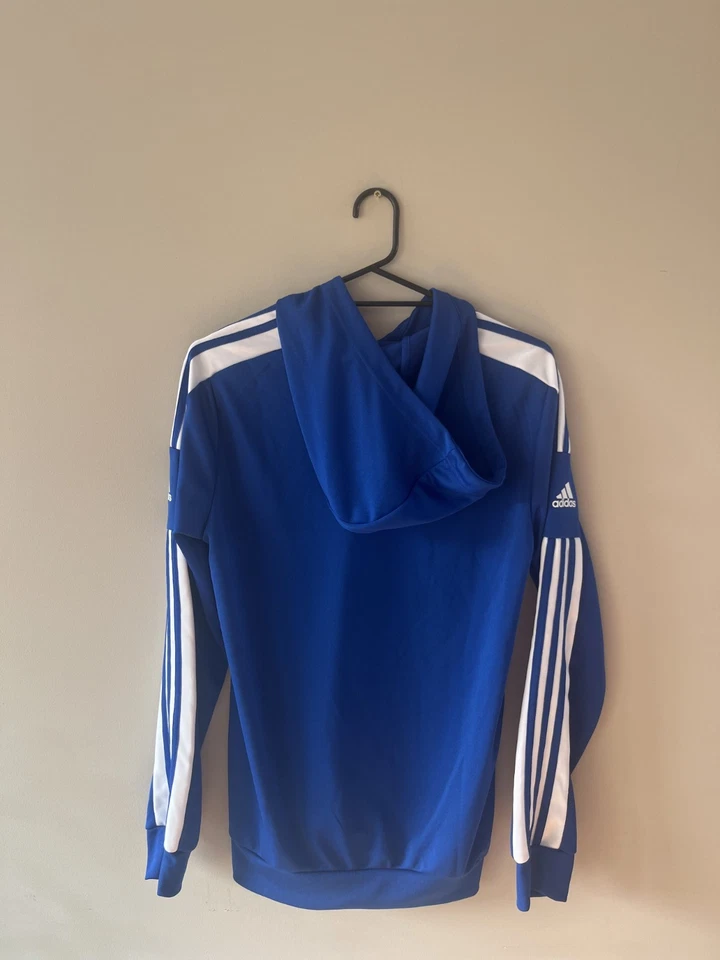 Grasshopper Zurich 2021 Training Hoodie Football Pullover Adidas Size Youth XL - Image 2 of 4