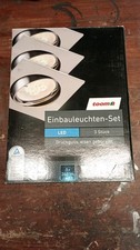 Einbauleuchte Eckig Set Neu