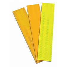 3M 983-23/3924S Reflective Tape, Polyester, 1 Ft. L, Pk10