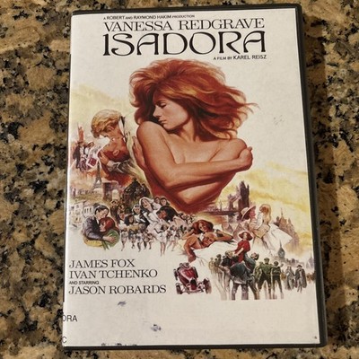 Isadora (1968) DVD Vanessa Redgrave Ex-Library