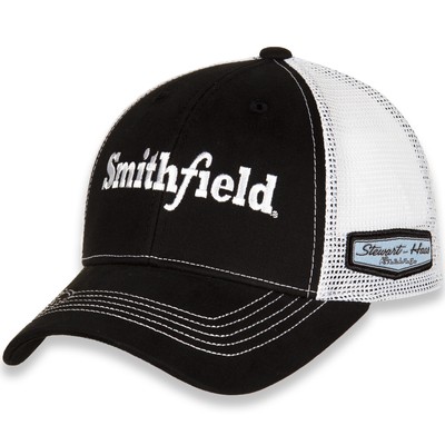 Men's Stewart-Haas Racing Team Collection Black/White Aric Almirola Smithfield