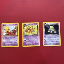Pokémon TCG: Dark Alakazam 1/82 - Unlimited Holo Rare - Team Rocket - *MP*
