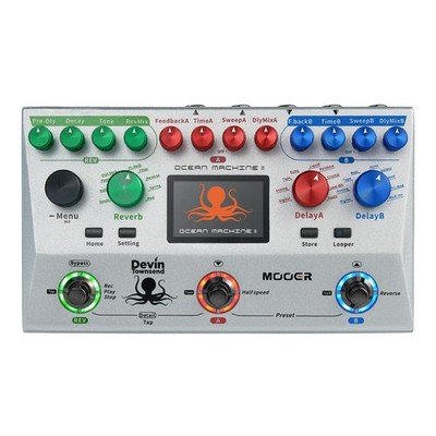 Mooer Audio Ocean Machine II Dual Delay & Reverb - Effektgerät für Gitarren