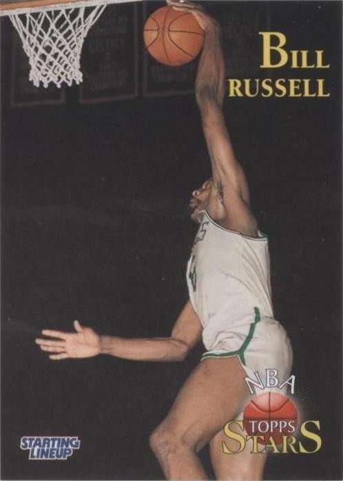 Topps Bill Russell Basketball Sports Trading Cards & Accessories