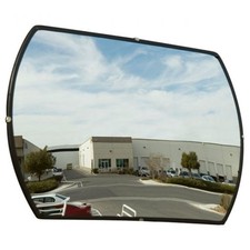 Steelman 15x24 in. Rectangular Convex Acrylic Mountable Security Mirror PLX-1524