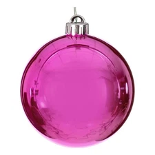 Vickerman 12" Hot Pink Shiny Ball UV Drilled Cap