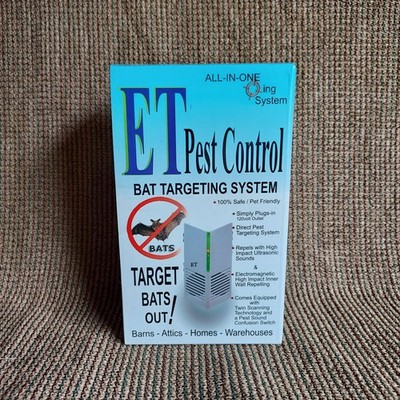 ET Pest Control (Bat Targeting System) | Bat Control |  Safely Repel bats