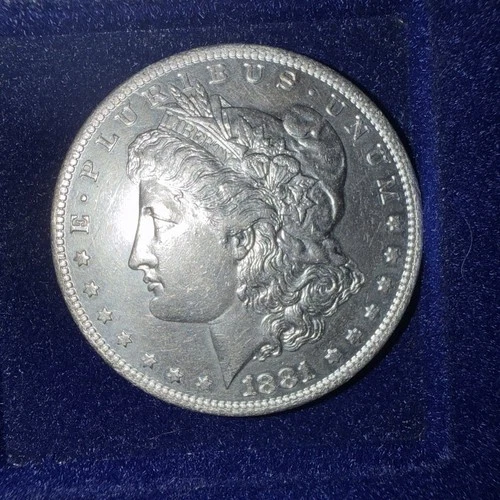 1881-O Morgan Silver Dollar $1,  AU.  Beautiful Coin!!