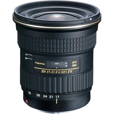 Tokina AT-X PRO, SD 17-35mm f/4 (IF) FX Lens, Canon EF Mount