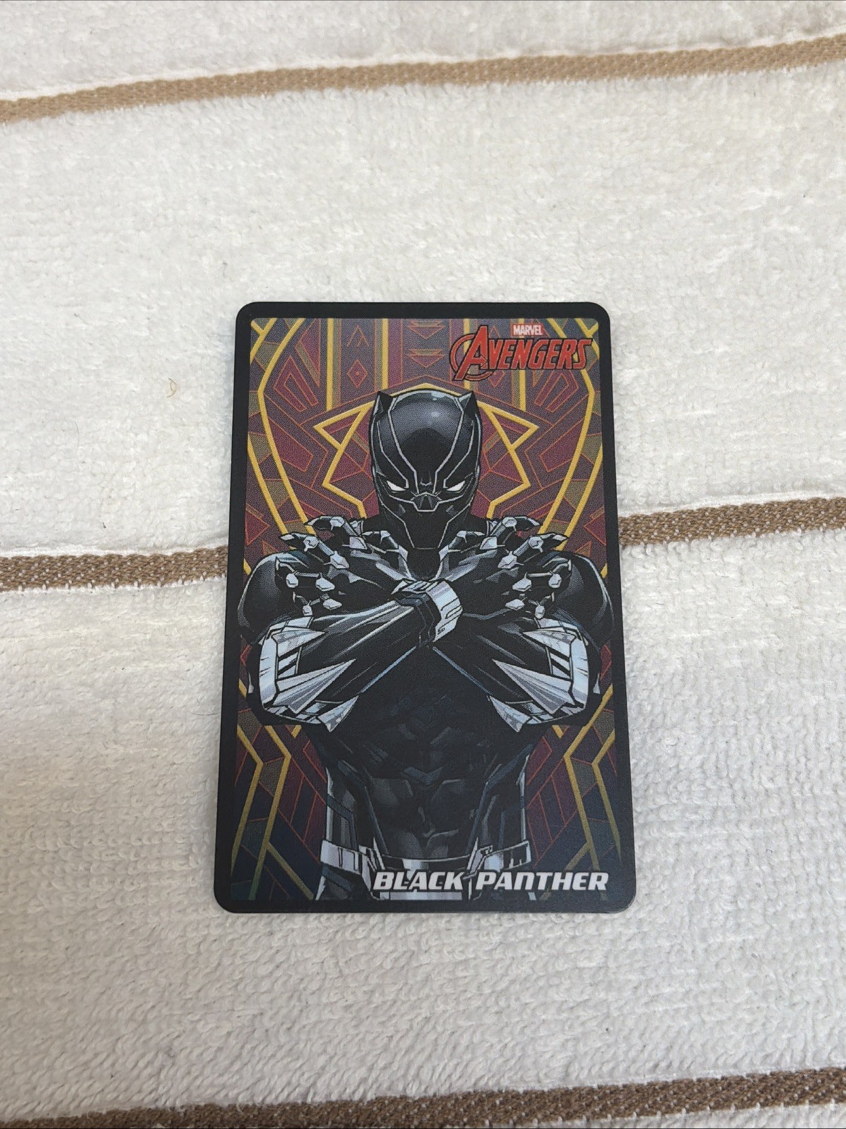 No barcode Andamiro Arcade Marvel Avengers Cards -Black Panther