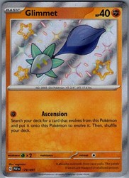 Glimmet 179/091 Shiny Rare Paldean Fates