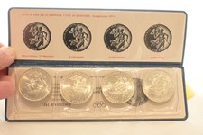Moneta Argento Set 10 DM   Giochi della XX Olimpiade di Monaco 1972 -4 Monete-