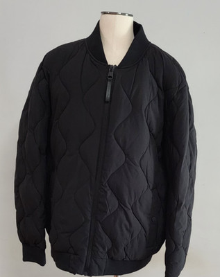 Calvin Klein CK Men's L Infinite Stretch Quilted Puffer Jacket Black $225 NWT