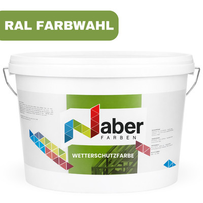 10 L Wetterschutzfarbe, Holzfarbe, Holzlack, Deckend, RAL Farbwahl - MATT