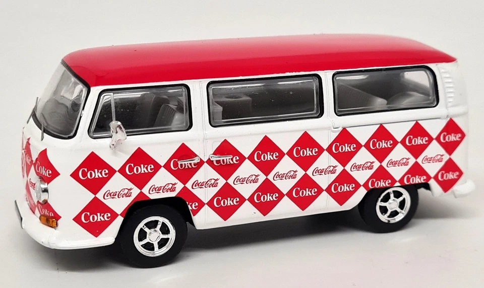 Corgi 1/43 Volkswagen T2 Bay Window Coke Coca Cola Diamond Diecast Model Car - Image 3 of 4