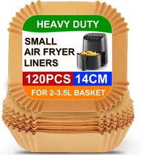 Braun Backpapier für 2Liter - 3.5L Air Fryer...