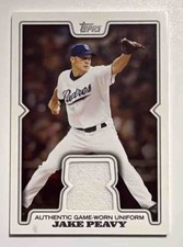 Jake Peavy 2008 Topps - Retail Relics #TR-JP Jersey San Diego Padres