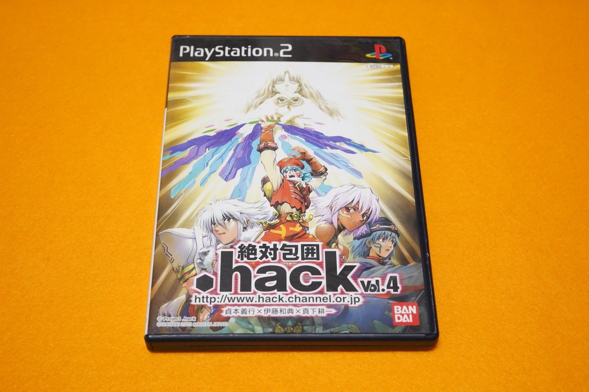 hack Vol. 4 PS2 PlayStation 2 Complete NTSC-J Japan Japanese