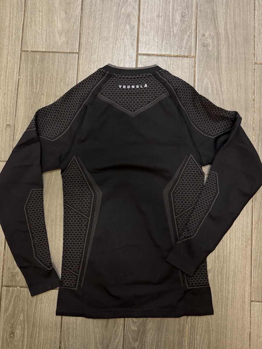 YOUNGLA Batman Compression Longsleeve Black - Size Medium | eBay